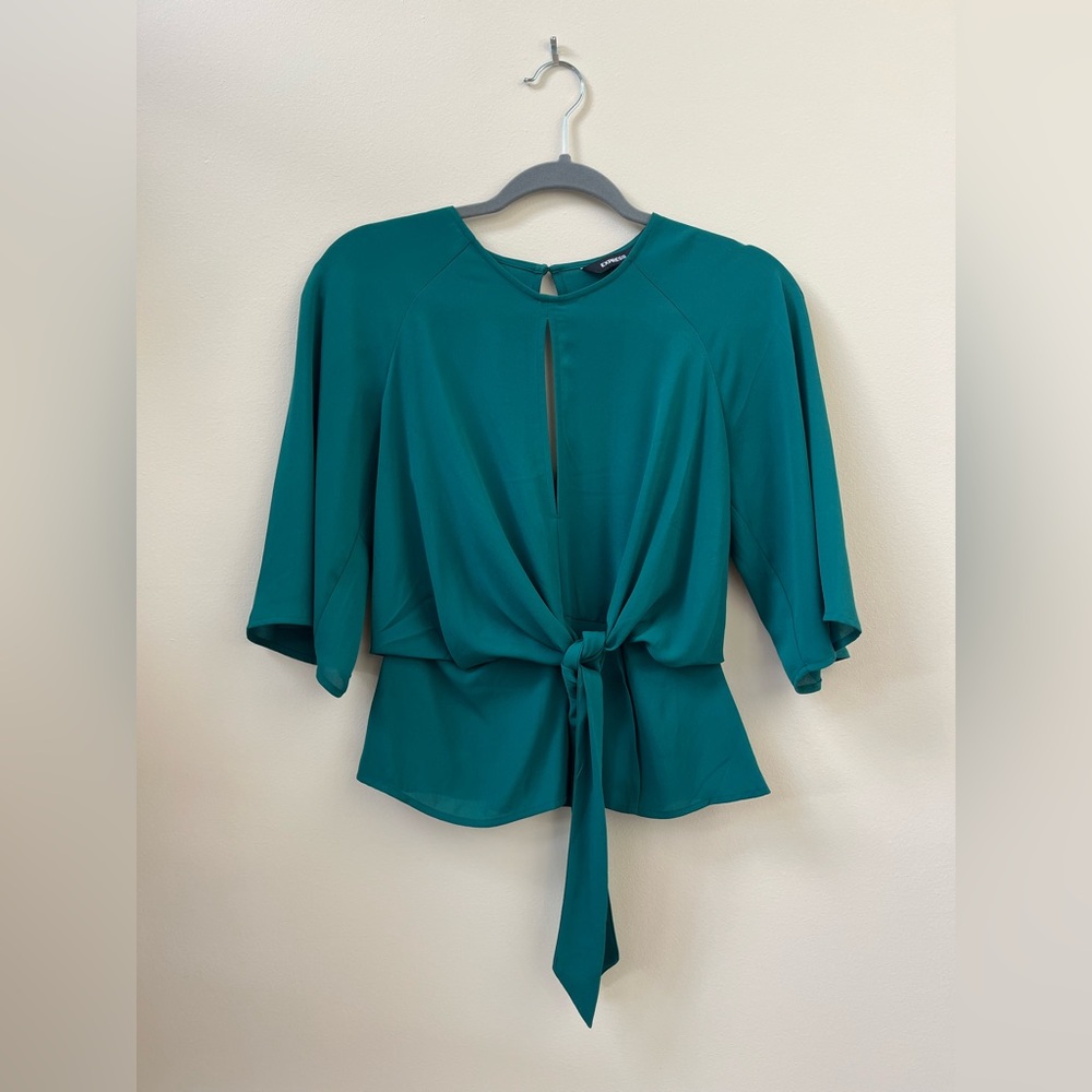 Express Emerald Blouse